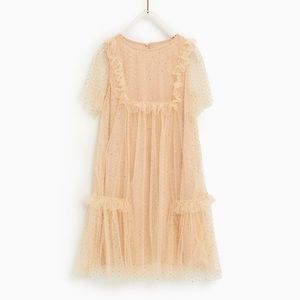 Zara Sparkly Tulle Dress